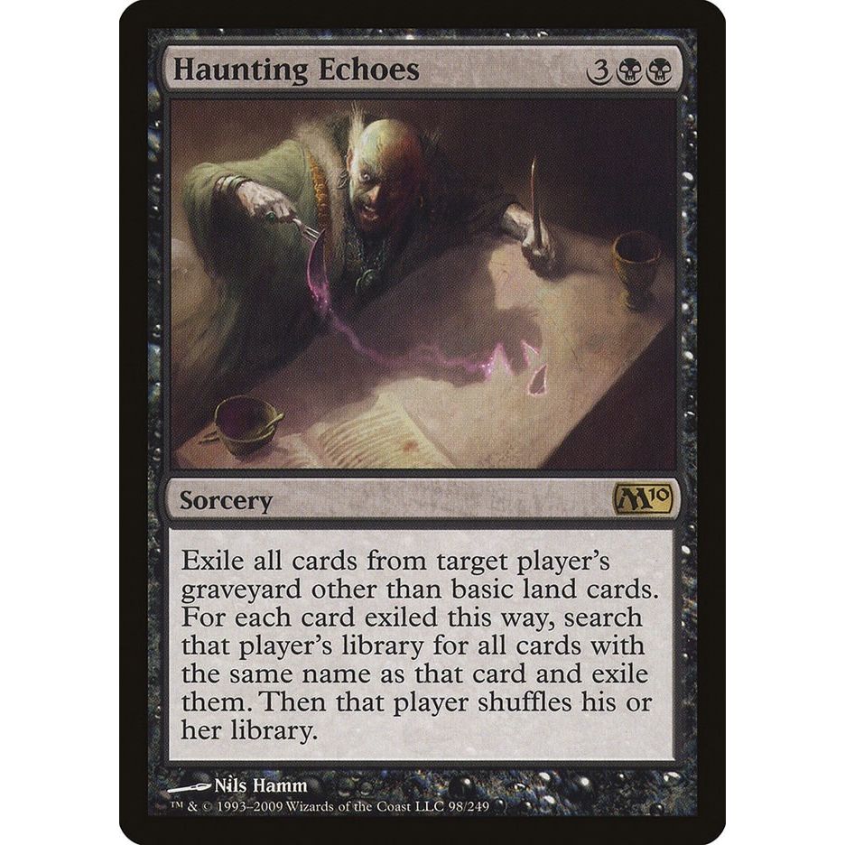 Image for Haunting Echoes (98) (M10) - Magic: The Gathering