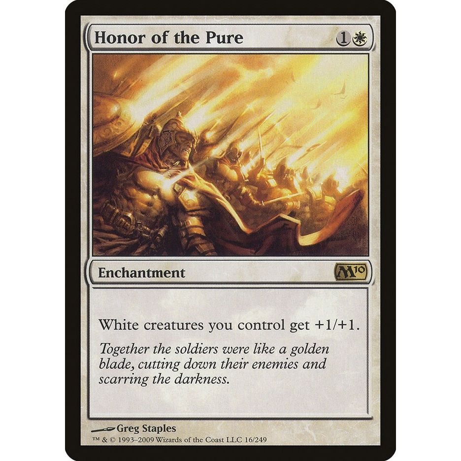 Image for Honor of the Pure (16) (M10) - Magic: The Gathering
