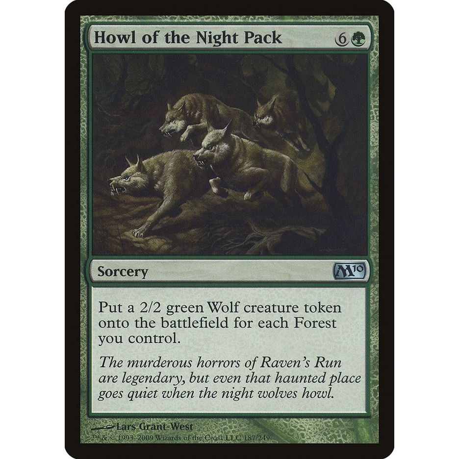 Image for Howl of the Night Pack (187) (M10) - Magic: The Gathering