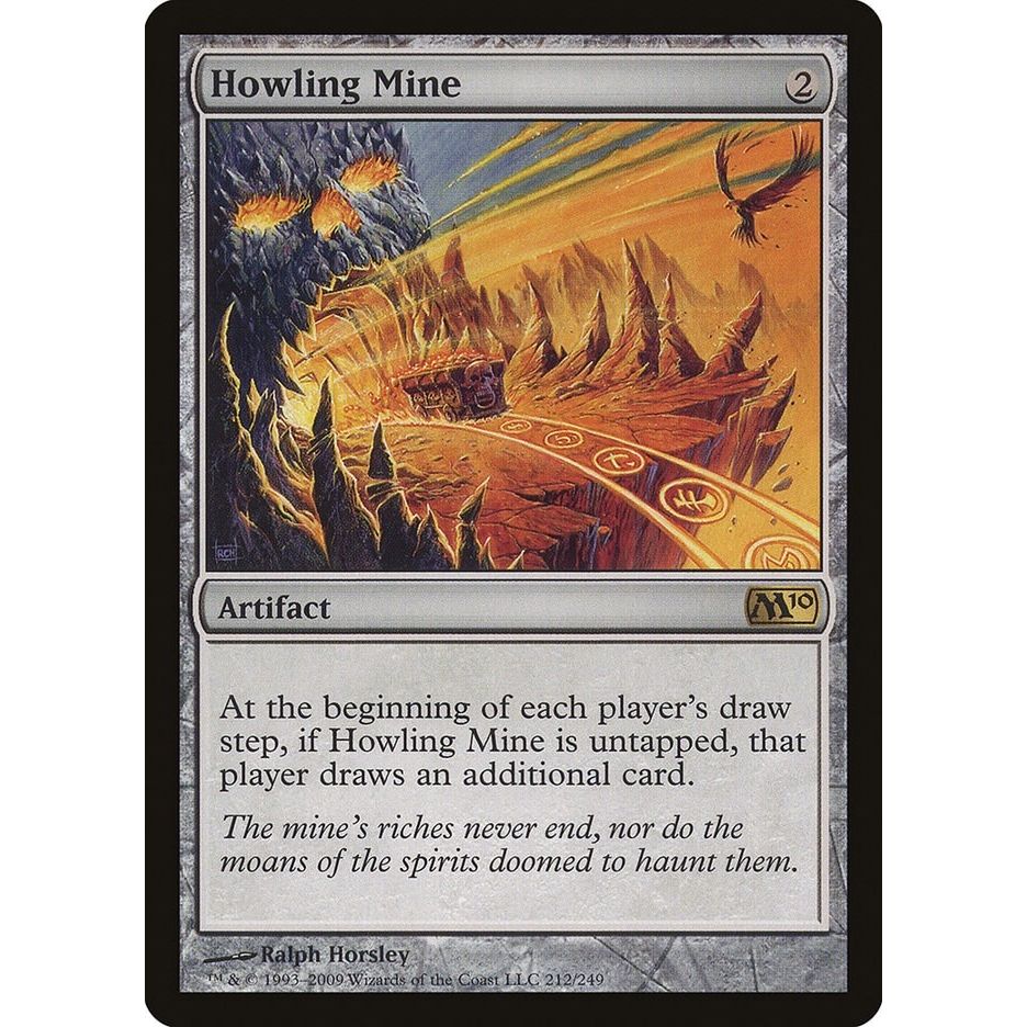 Image for Howling Mine (212) (M10) - Magic: The Gathering