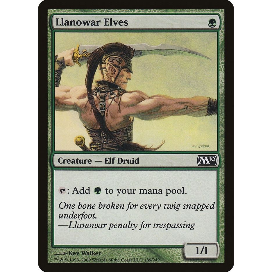 Image for Llanowar Elves (189) (M10) - Magic: The Gathering