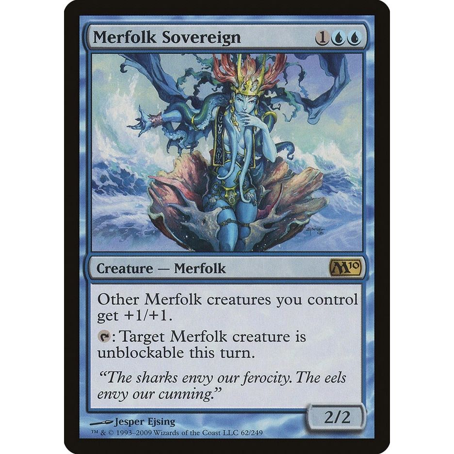 Image for Merfolk Sovereign (62) (M10) - Magic: The Gathering