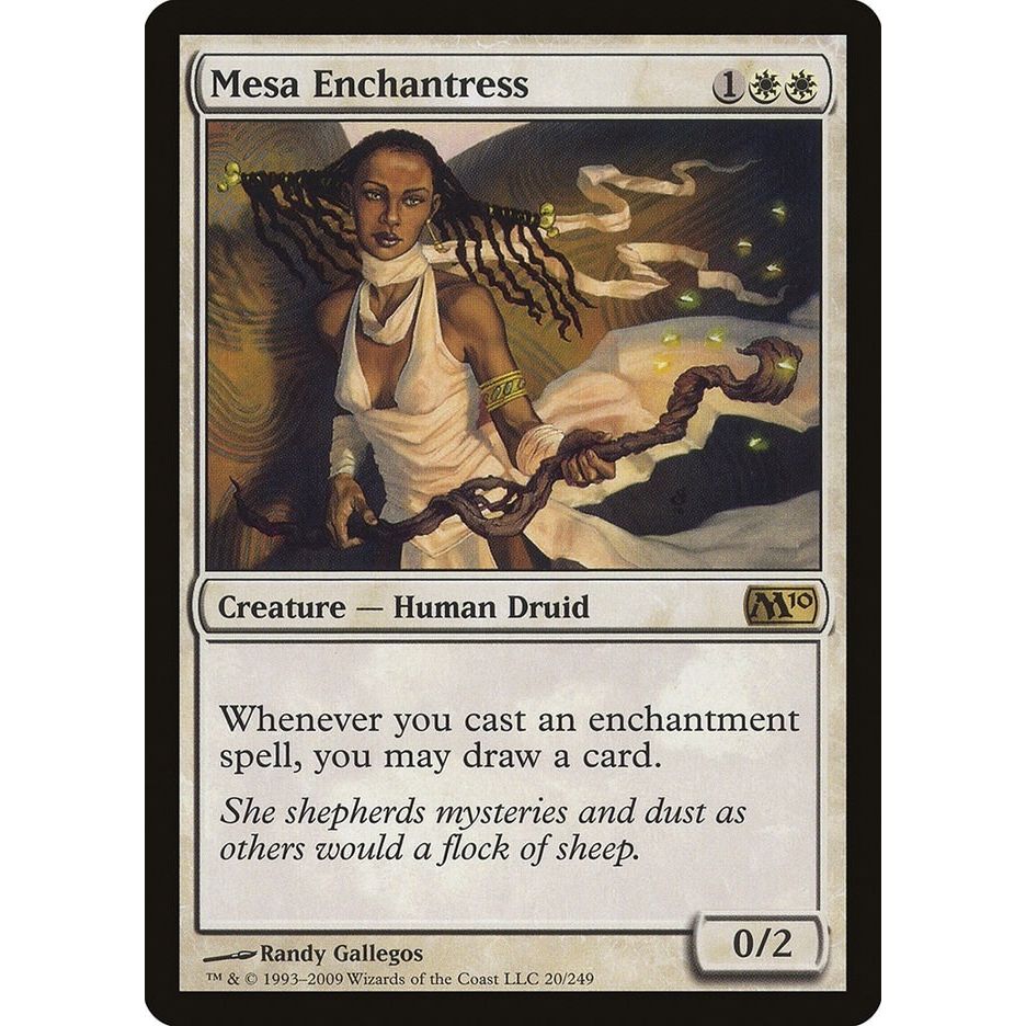 Image for Mesa Enchantress (20) (M10) - Magic: The Gathering