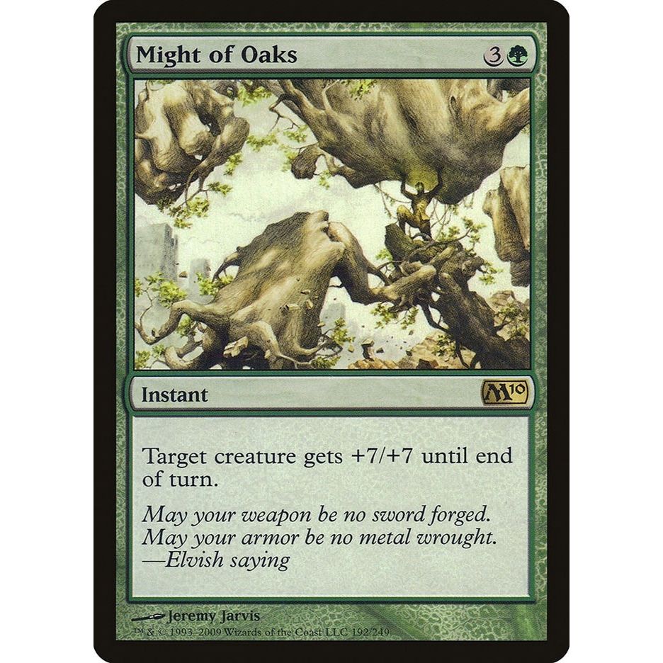 Image for Might of Oaks (192) (M10) - Magic: The Gathering