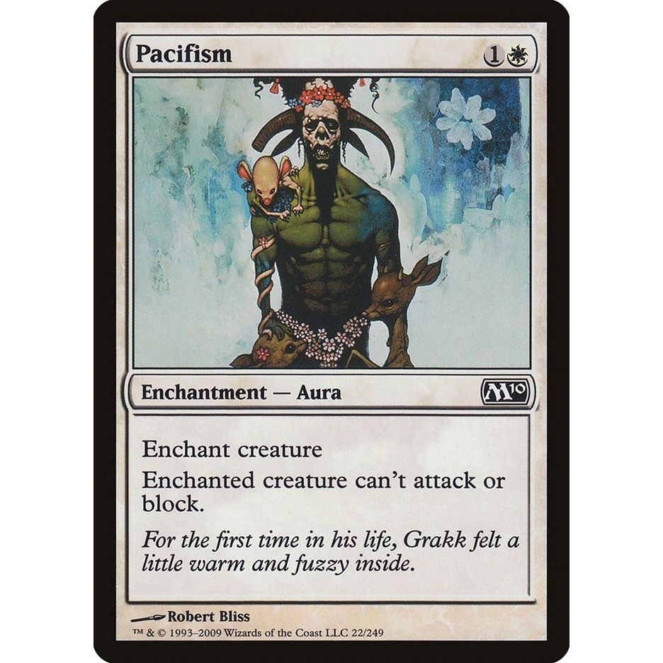 Image for Pacifism (22) (M10) - Magic: The Gathering