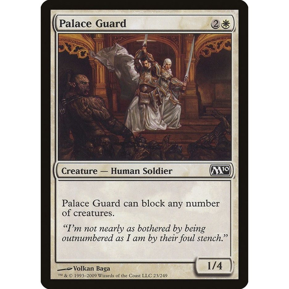 Image for Palace Guard (23) (M10) - Magic: The Gathering