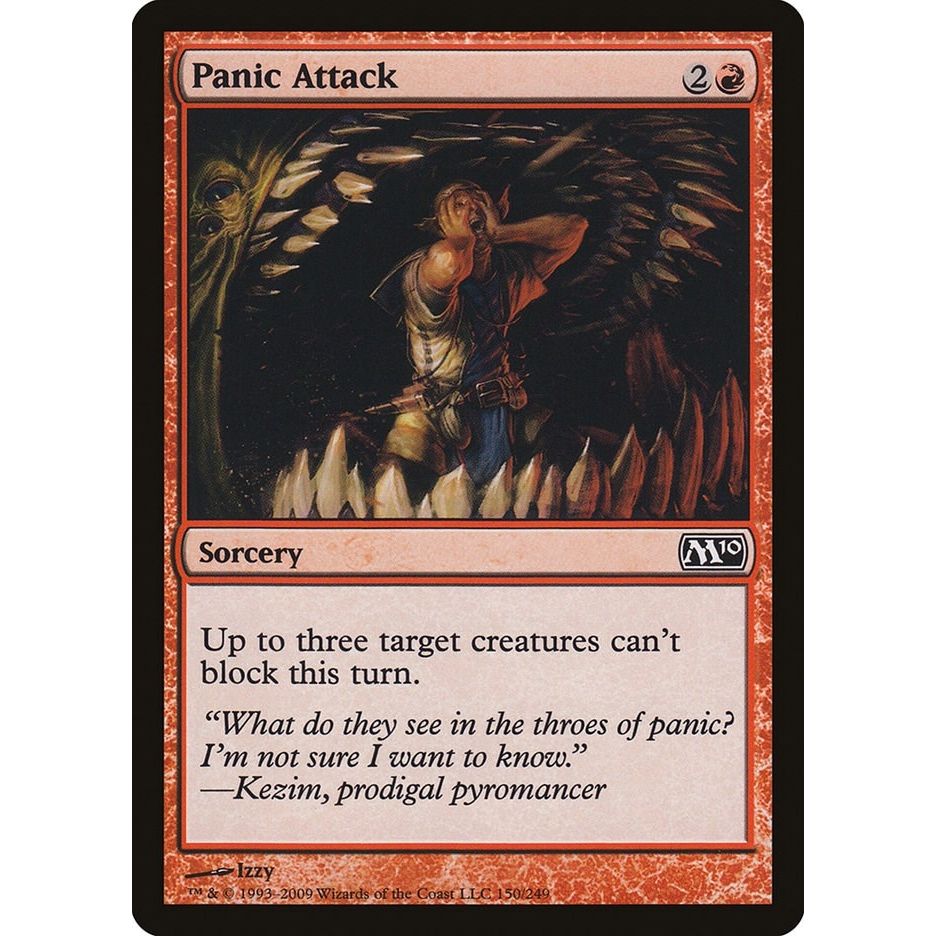 Image for Panic Attack (150) (M10) - Magic: The Gathering