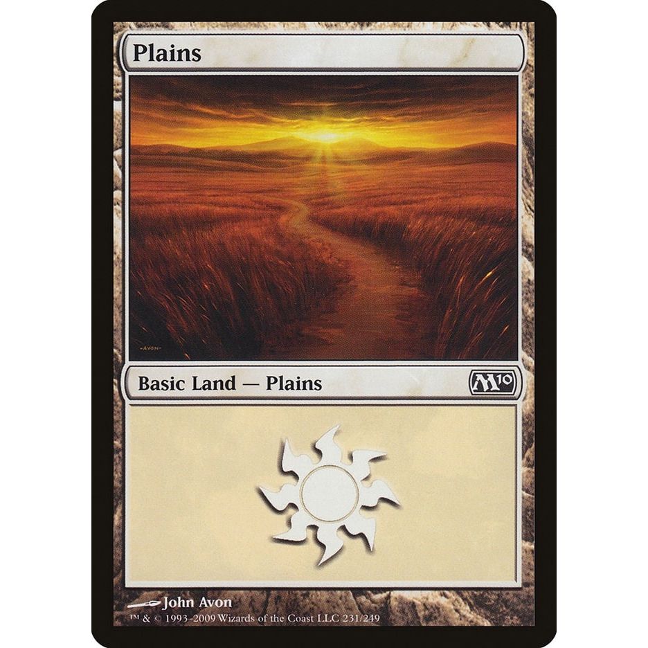 Image for Plains (231) (231) (M10) - Magic: The Gathering