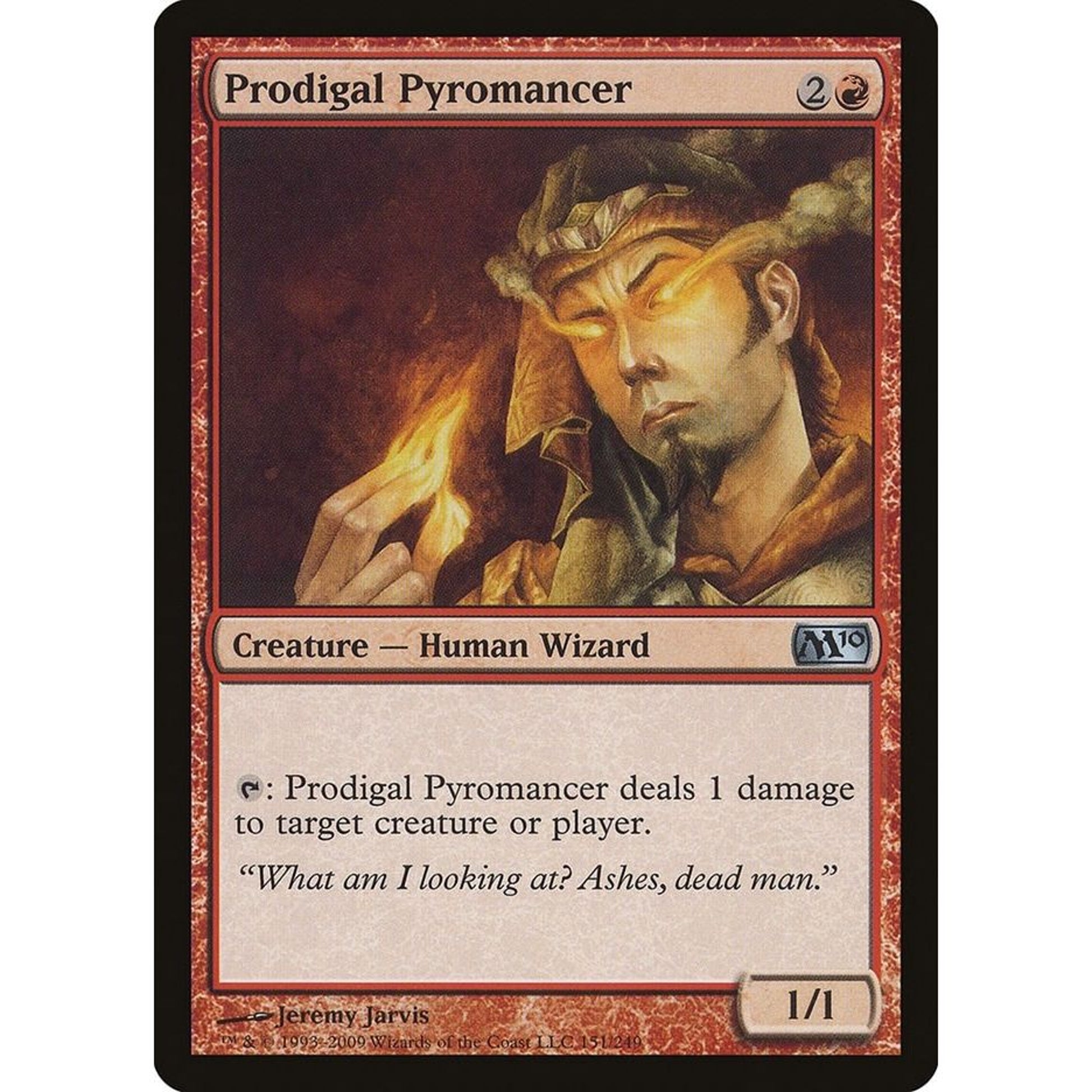 Image for Prodigal Pyromancer (151) (M10) - Magic: The Gathering
