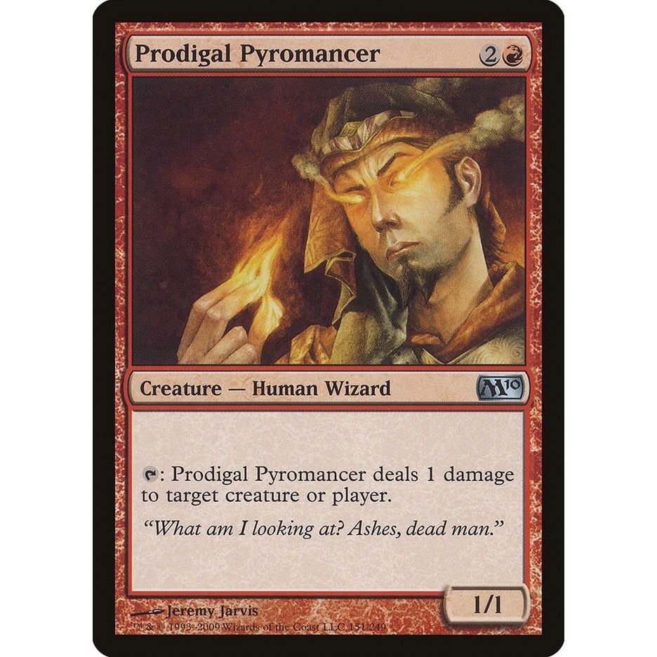 Image for Prodigal Pyromancer (151) (M10) - Magic: The Gathering