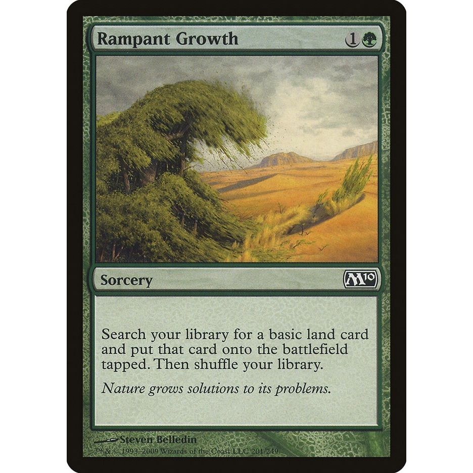 Image for Rampant Growth (201) (M10) - Magic: The Gathering
