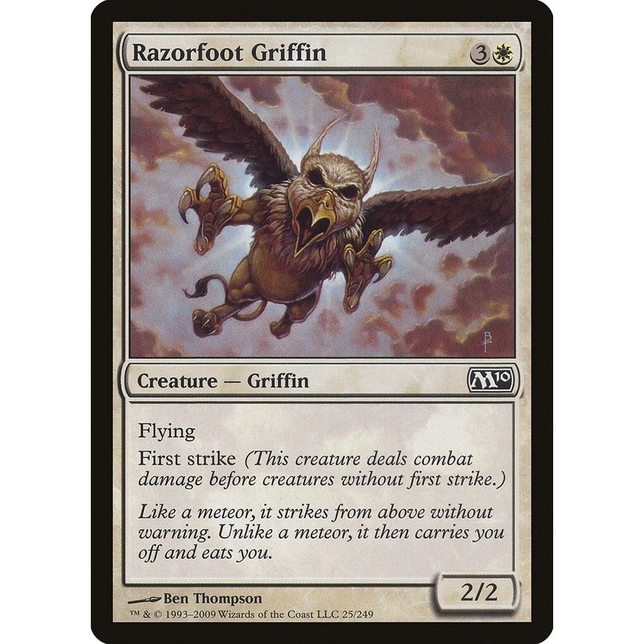 Image for Razorfoot Griffin (25) (M10) - Magic: The Gathering