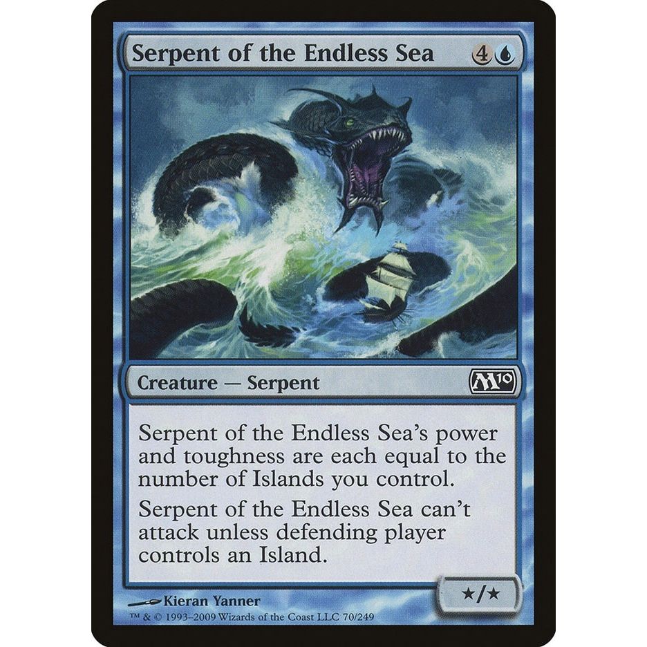 Image for Serpent of the Endless Sea (70) (M10) - Magic: The Gathering
