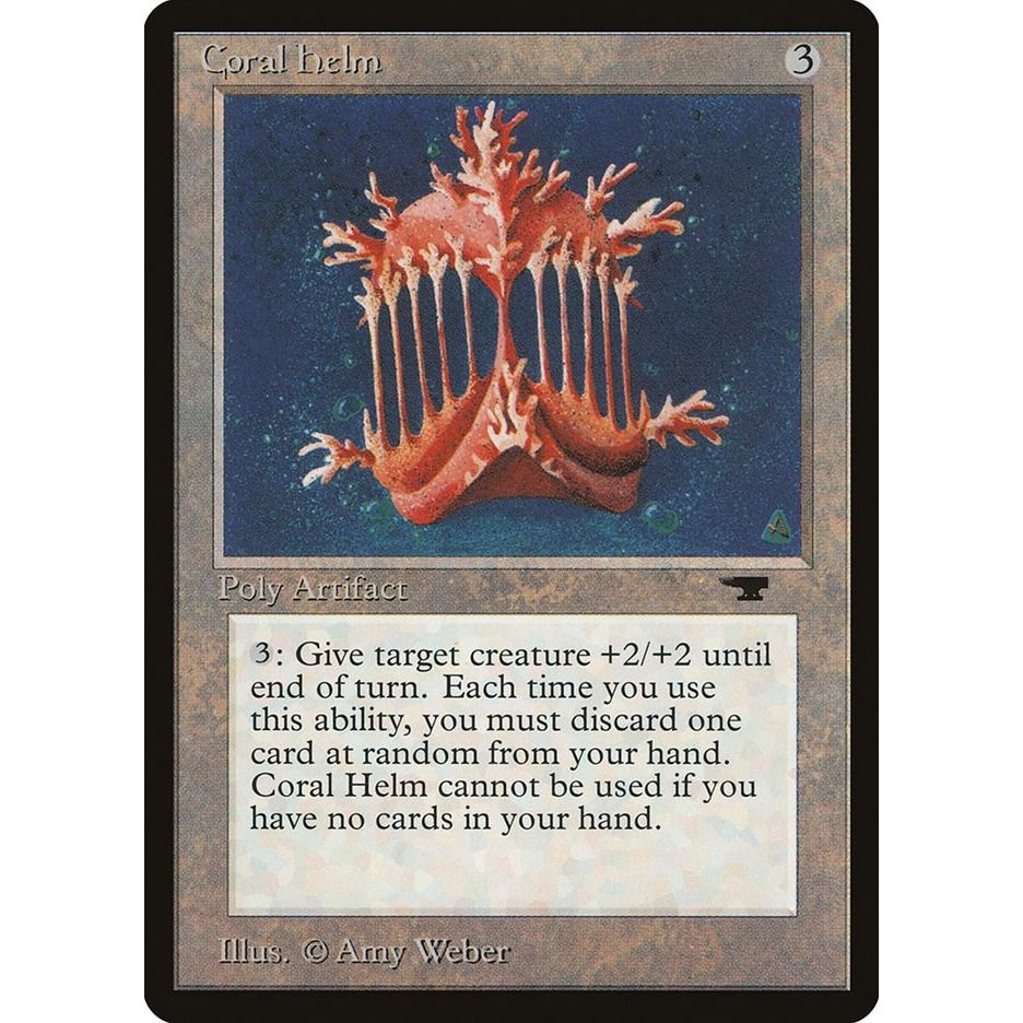 Image for Coral Helm (ATQ) - Magic: The Gathering