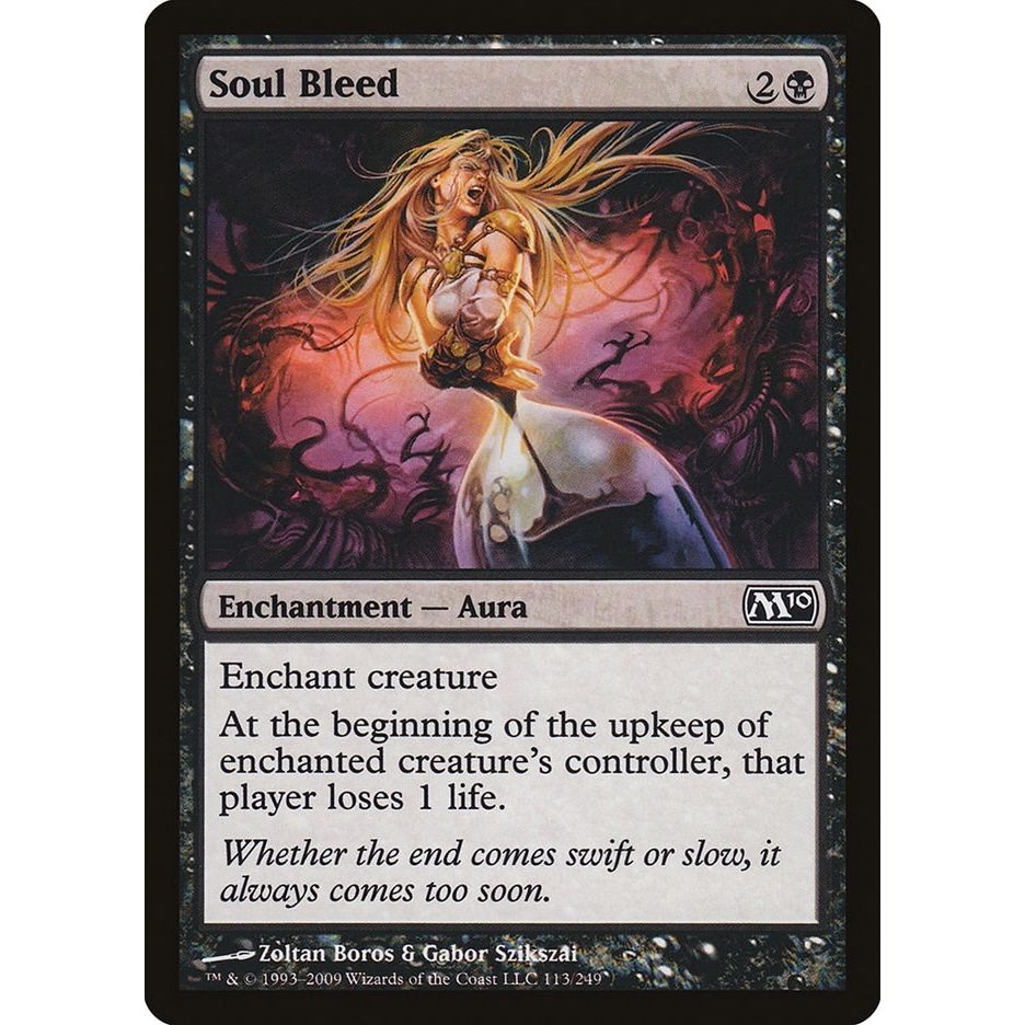 Image for Soul Bleed (113) (M10) - Magic: The Gathering