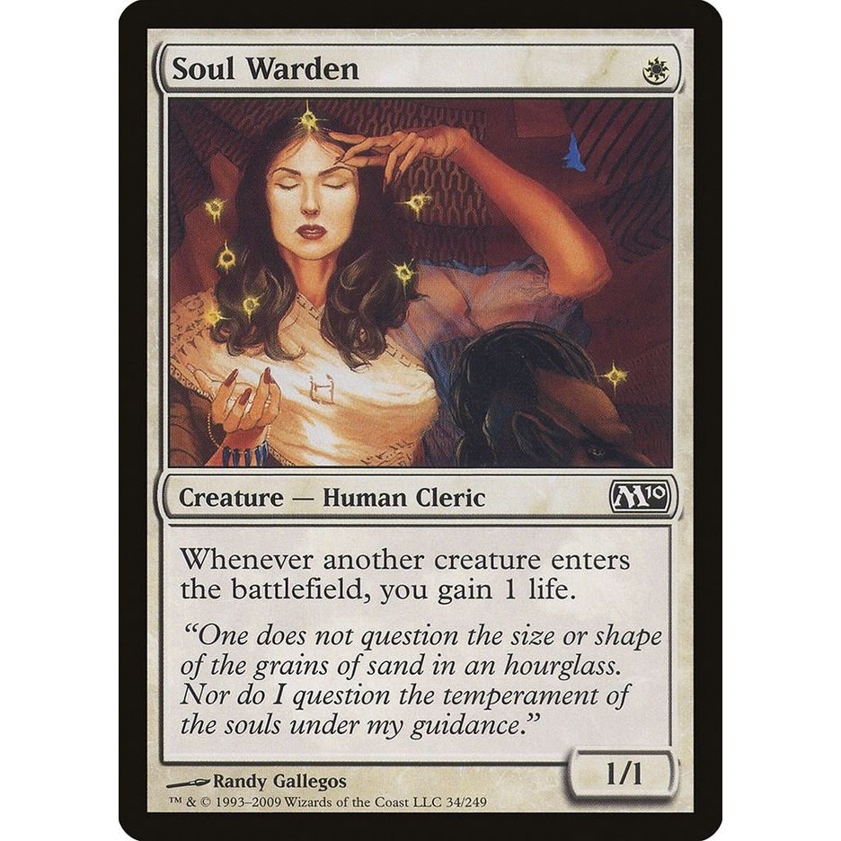 Image for Soul Warden (34) (M10) - Magic: The Gathering