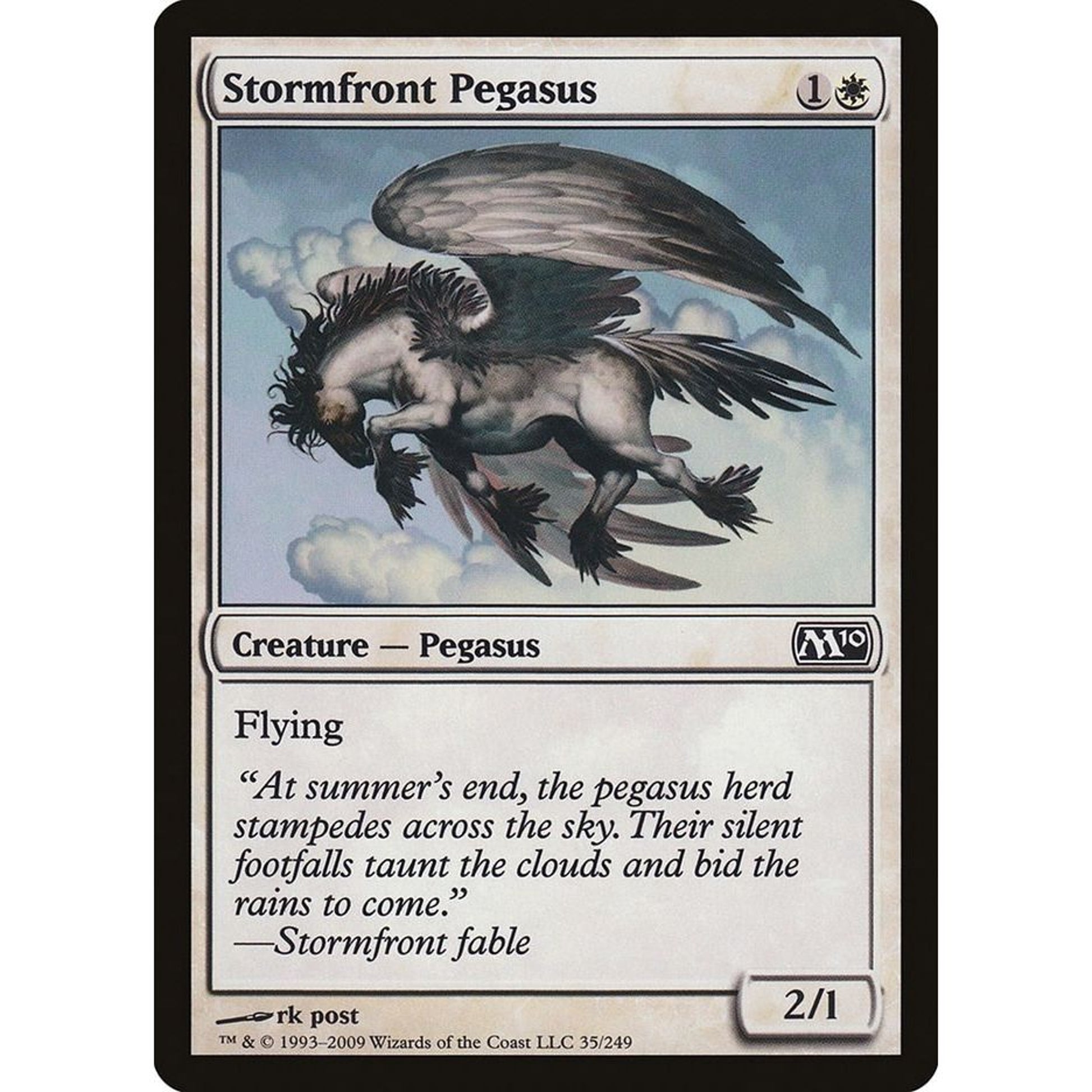 Image for Stormfront Pegasus (35) (M10) - Magic: The Gathering