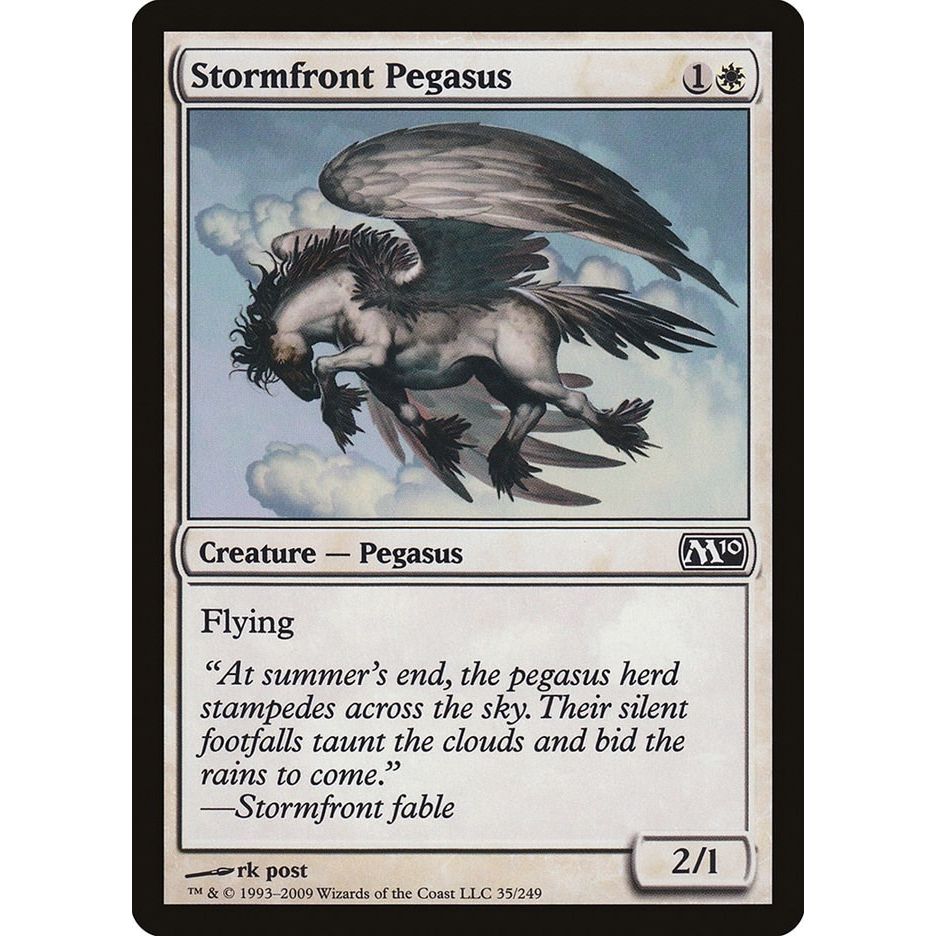 Image for Stormfront Pegasus (35) (M10) - Magic: The Gathering
