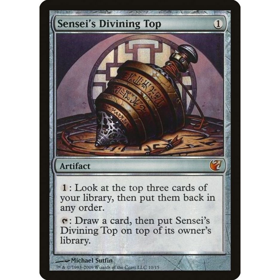 Image for Sensei's Divining Top (10) (V09) - Magic: The Gathering
