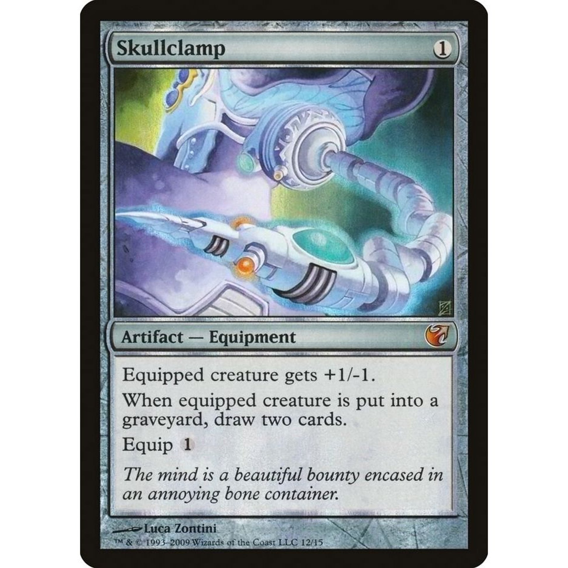 Image for Skullclamp (12) (V09) - Magic: The Gathering