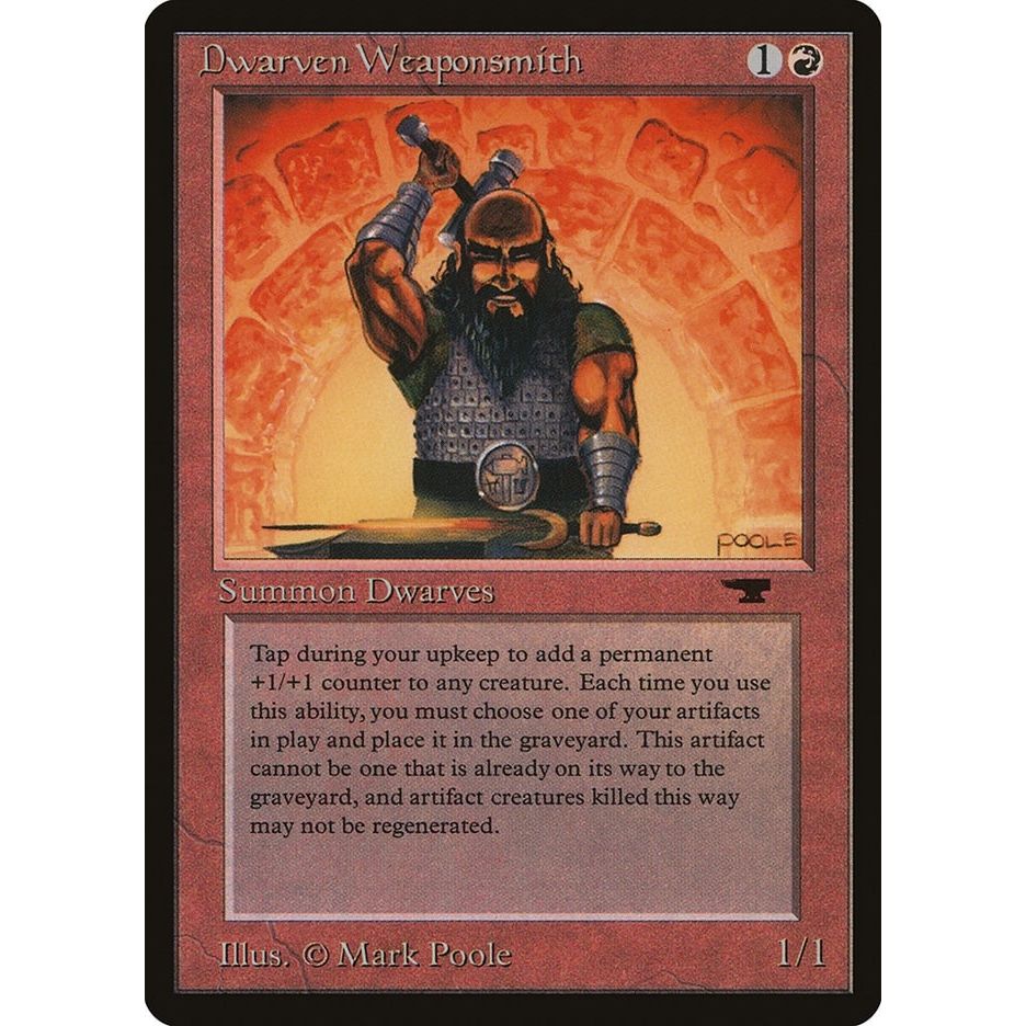 Image for Dwarven Weaponsmith (ATQ) - Magic: The Gathering