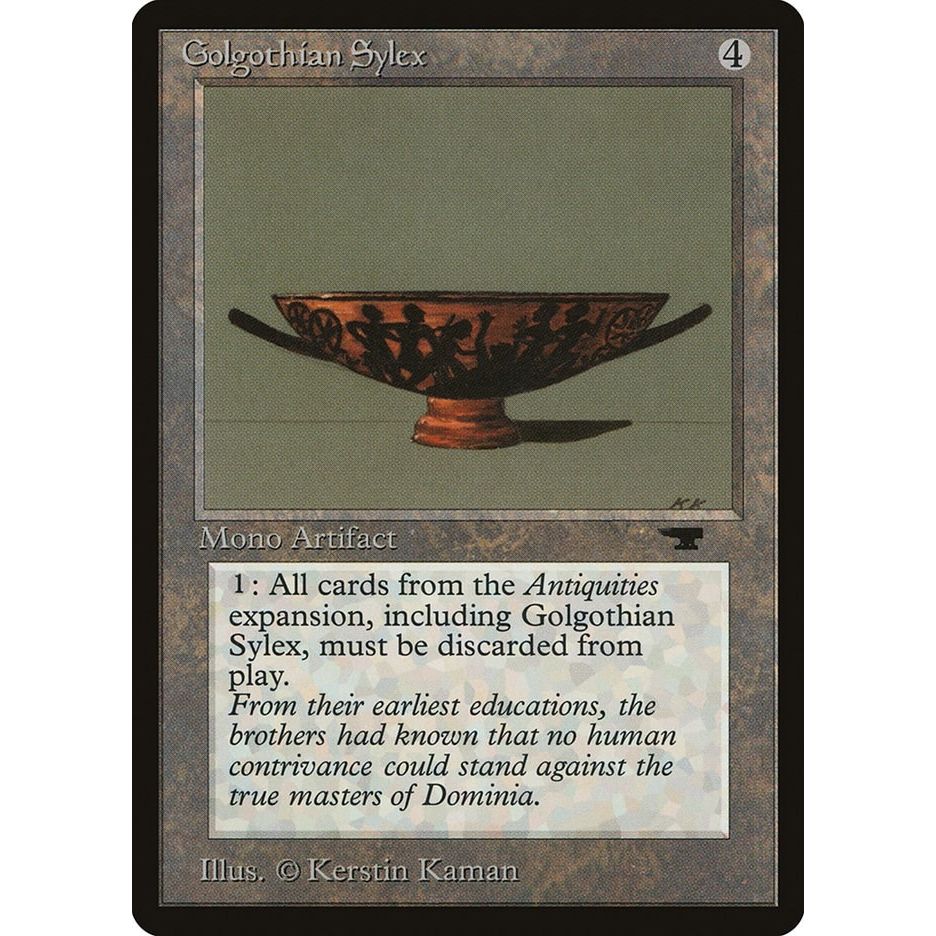 Image for Golgothian Sylex (ATQ) - Magic: The Gathering