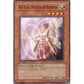 Image for Mei-Kou, Master of Barriers (SDSC-EN016) (SDSC) - YuGiOh