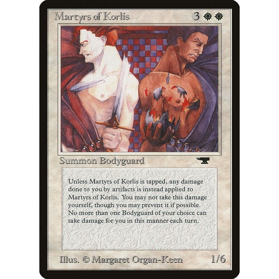 Image for Martyrs of Korlis (ATQ) - Magic: The Gathering
