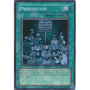 Image for Prohibition (CP08-EN002) (CP08) - YuGiOh