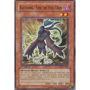 Image for Blackwing - Fane the Steel Chain (ANPR-EN006) (ANPR) - YuGiOh
