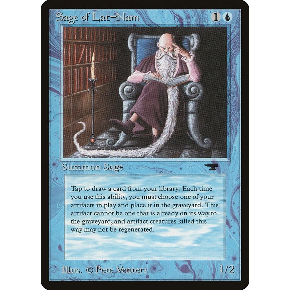 Image for Sage of Lat-Nam (ATQ) - Magic: The Gathering