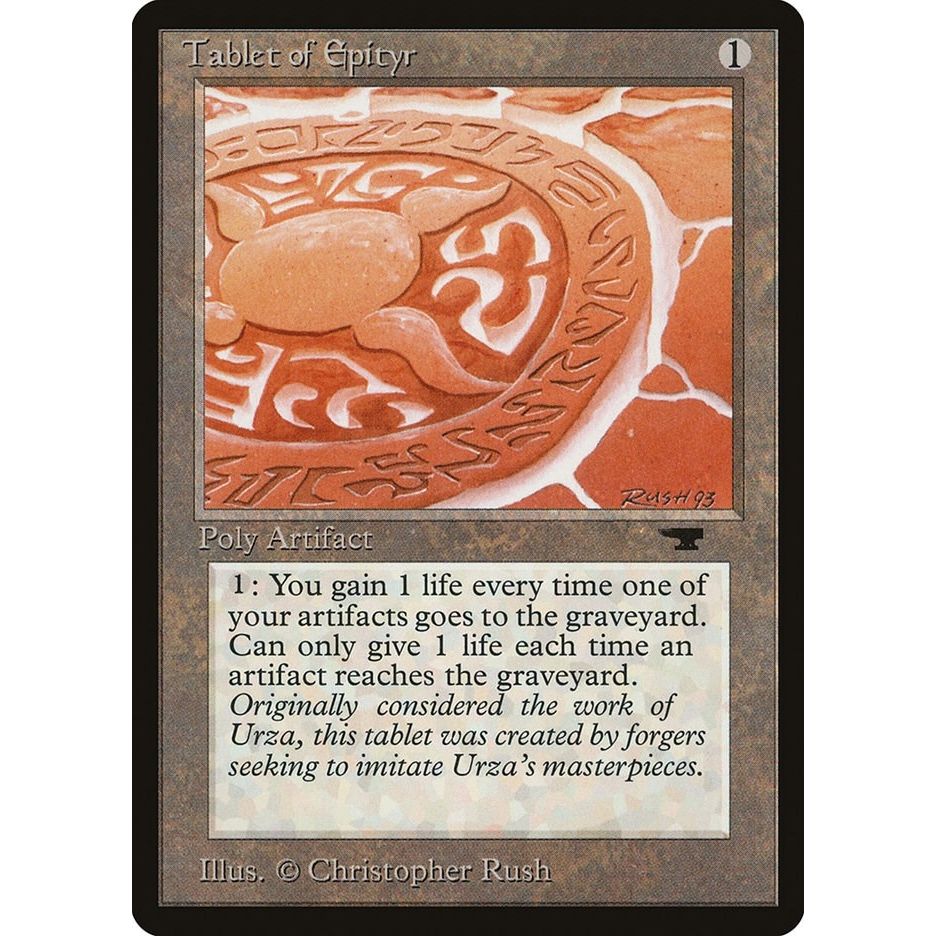 Image for Tablet of Epityr (ATQ) - Magic: The Gathering