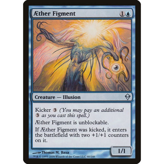 Image for Aether Figment (40) (ZEN) - Magic: The Gathering