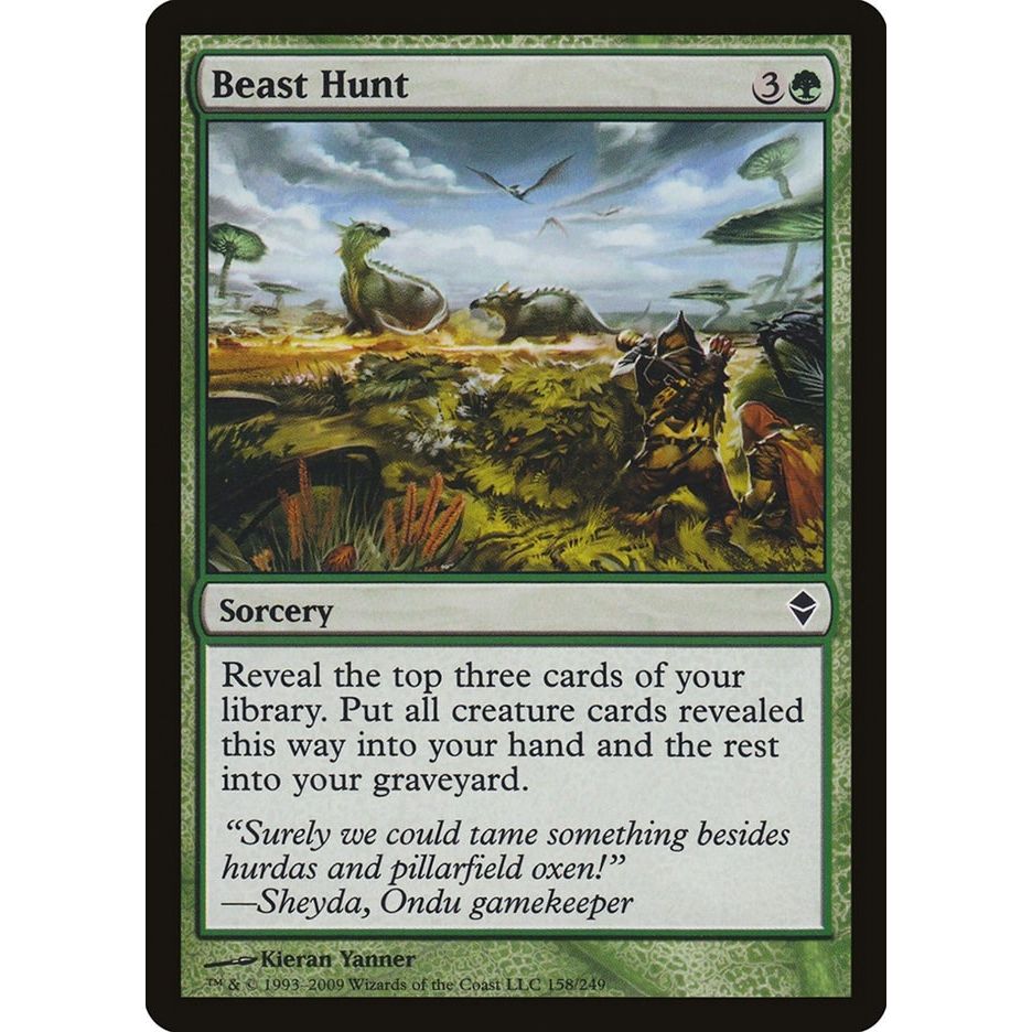 Image for Beast Hunt (158) (ZEN) - Magic: The Gathering