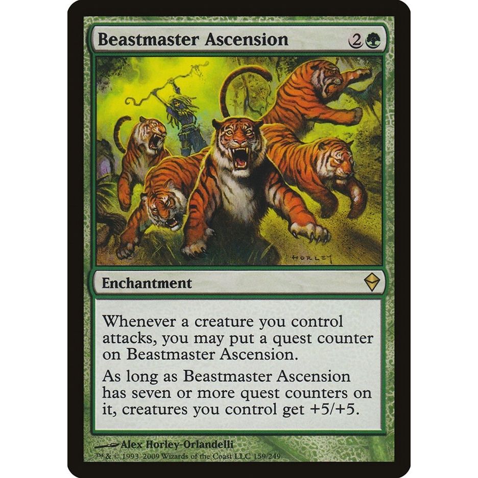Image for Beastmaster Ascension (159) (ZEN) - Magic: The Gathering
