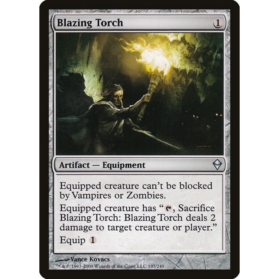 Image for Blazing Torch (197) (ZEN) - Magic: The Gathering