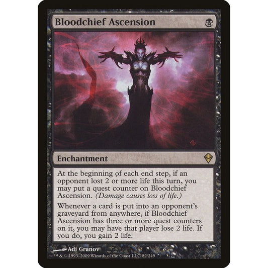 Image for Bloodchief Ascension (82) (ZEN) - Magic: The Gathering