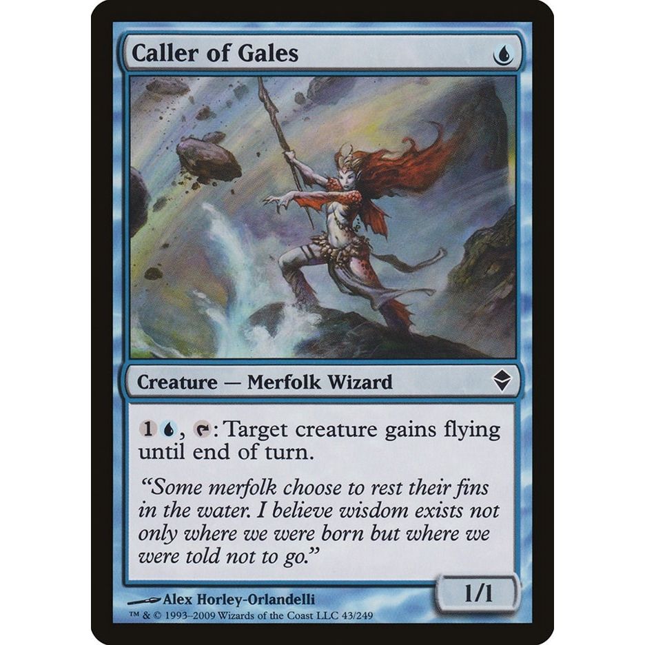 Image for Caller of Gales (43) (ZEN) - Magic: The Gathering
