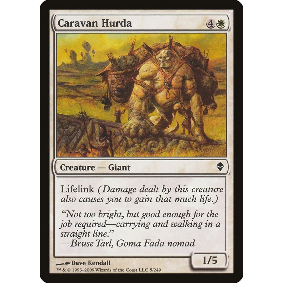 Image for Caravan Hurda (5) (ZEN) - Magic: The Gathering
