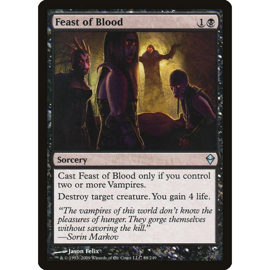 Image for Feast of Blood (88) (ZEN) - Magic: The Gathering