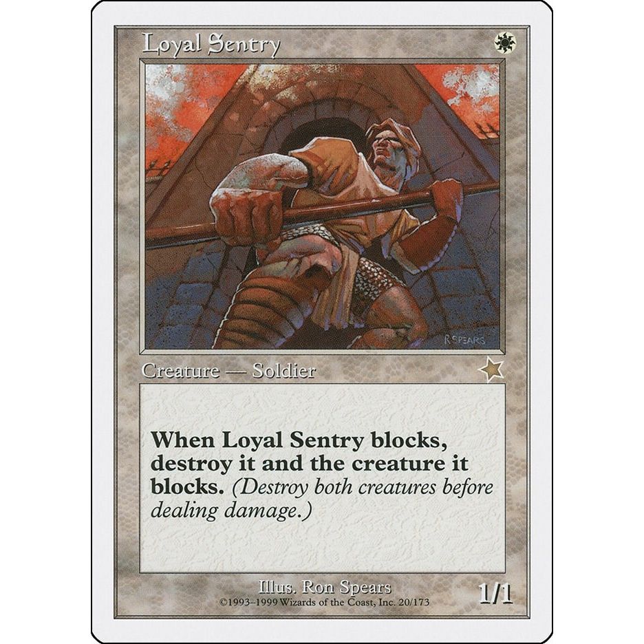 Image for Loyal Sentry (20) (S99) - Magic: The Gathering