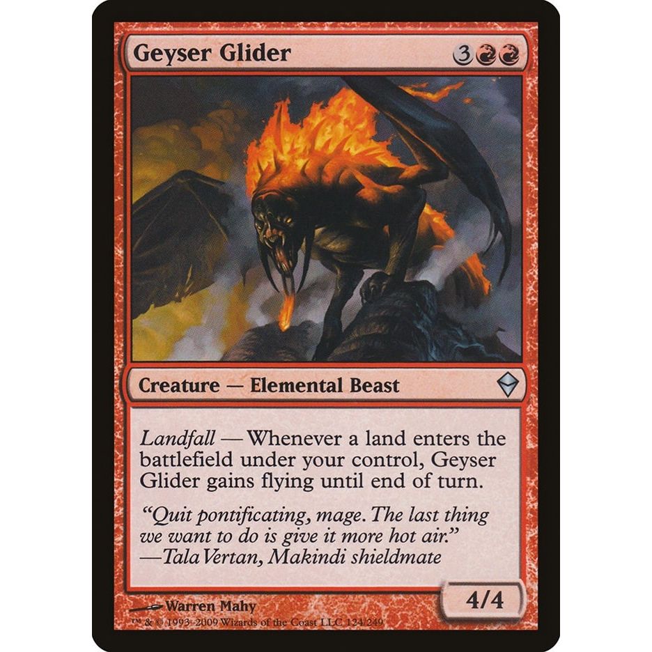Image for Geyser Glider (124) (ZEN) - Magic: The Gathering