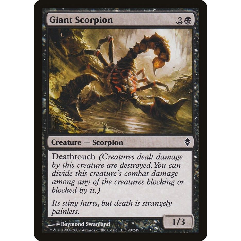 Image for Giant Scorpion (90) (ZEN) - Magic: The Gathering