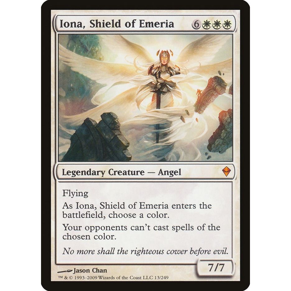Image for Iona, Shield of Emeria (13) (ZEN) - Magic: The Gathering