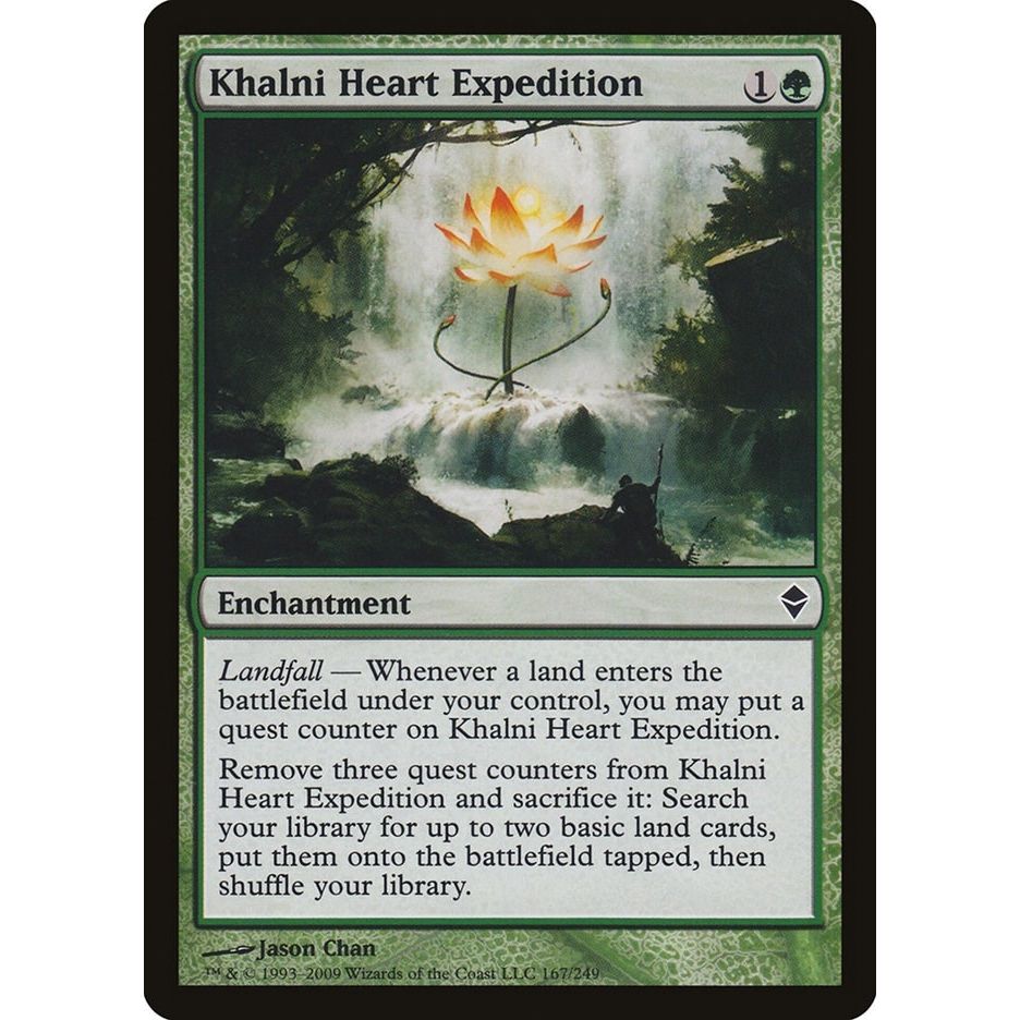 Image for Khalni Heart Expedition (167) (ZEN) - Magic: The Gathering