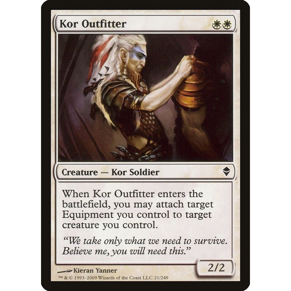 Image for Kor Outfitter (21) (ZEN) - Magic: The Gathering