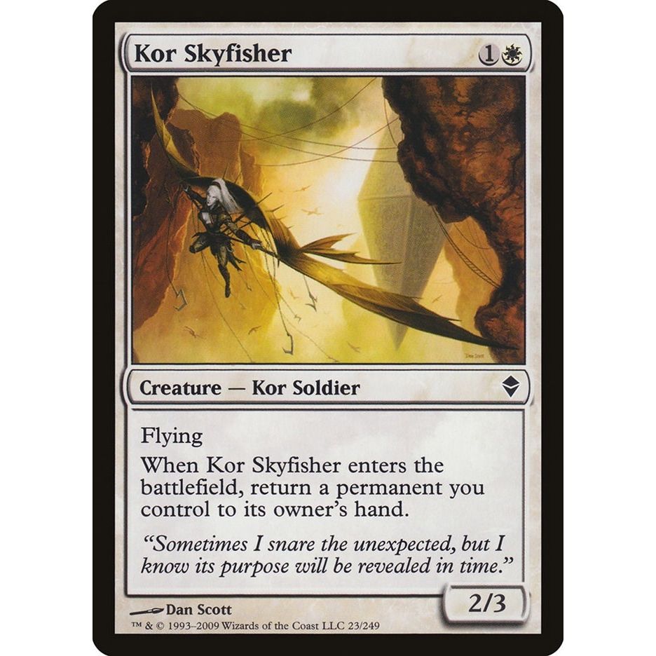 Image for Kor Skyfisher (23) (ZEN) - Magic: The Gathering
