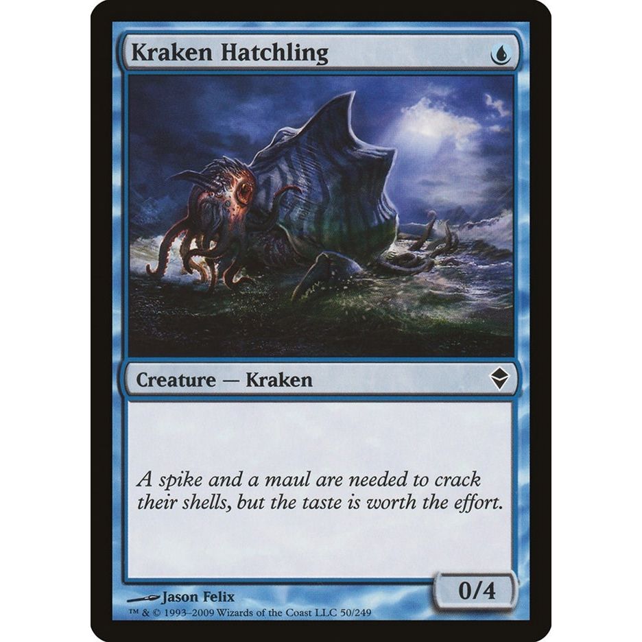 Image for Kraken Hatchling (50) (ZEN) - Magic: The Gathering