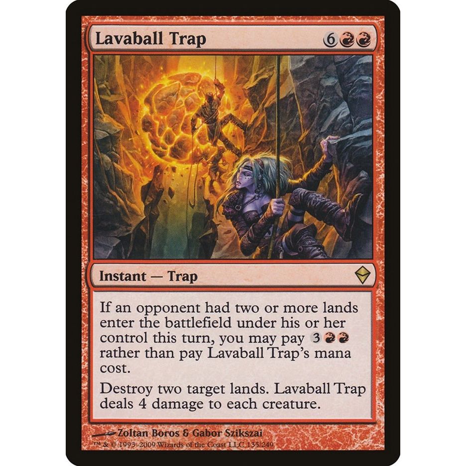 Image for Lavaball Trap (135) (ZEN) - Magic: The Gathering