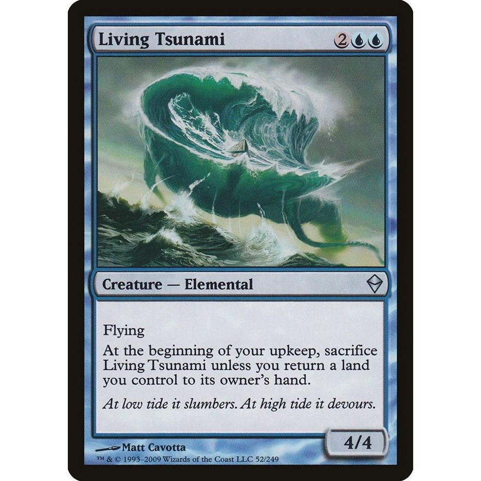 Image for Living Tsunami (52) (ZEN) - Magic: The Gathering
